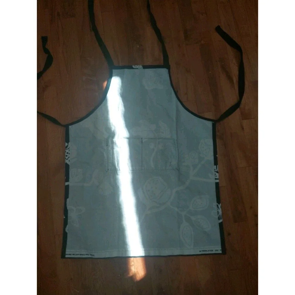 Apron Made Of Ikea Fabric design by Sissi Edholm and Lisa Ullenius Black n White